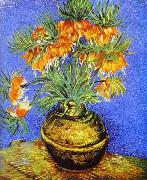 Vincent Van Gogh Crown Imperial Fritillaries in Copper Vase china oil painting reproduction